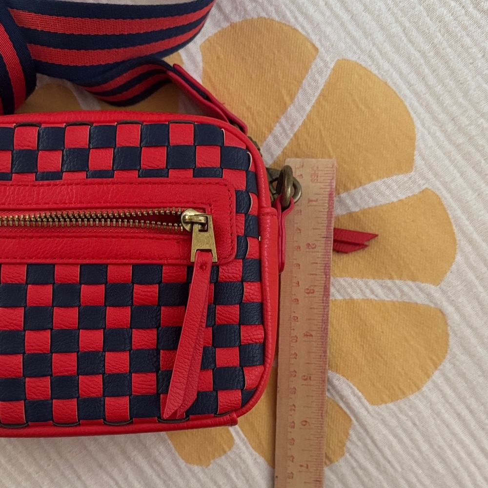 Universal Thread Red And Blue Checkered Crossbody… - image 7